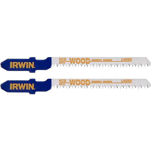 Lâminas de serra tico-tico 75mm 20 dentes 2 peças IW14059 IRWIN