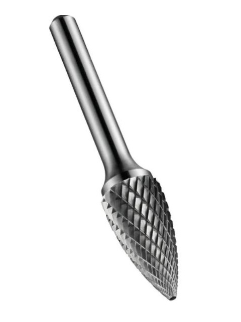 Lima rotativa árvore ponteaguda 12,7mm x 25,0mm com haste 6,0mm DORMER