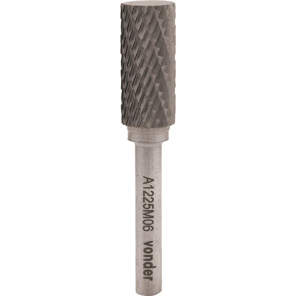 Lima rotativa cilíndrica 10,0mm x 20,0mm com haste 6,0mm VONDER