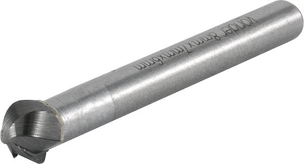 Lima rotativa esférica para alumínio 8,0mm x 8,0mm com haste 6,0mm VONDER