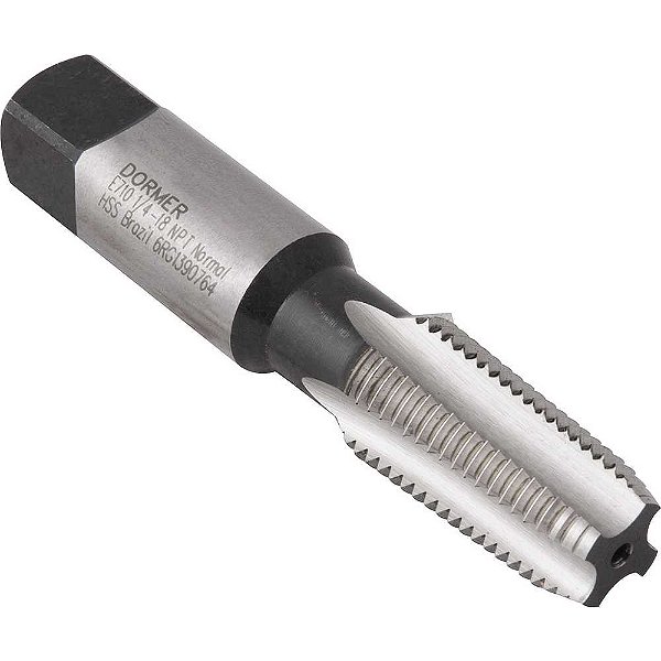 Macho manual de aço rápido 1/4" NPT para tubo E7101/4 DORMER