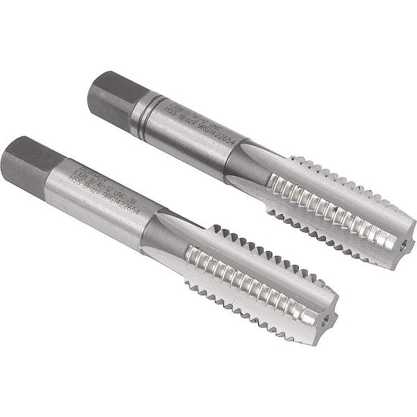 Macho manual de aço rápido 9/16" UNC jogo com 2 peças DORMER