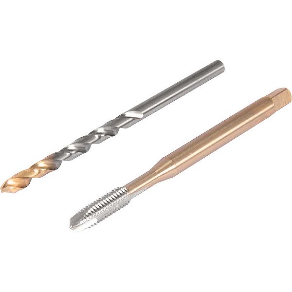 Jogo duopack macho máquina 4mm x 0,70mm com broca 3,3mm DORMER