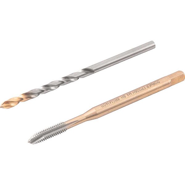 Jogo duopack macho máquina 5mm x 0,80mm com broca 4,2mm DORMER