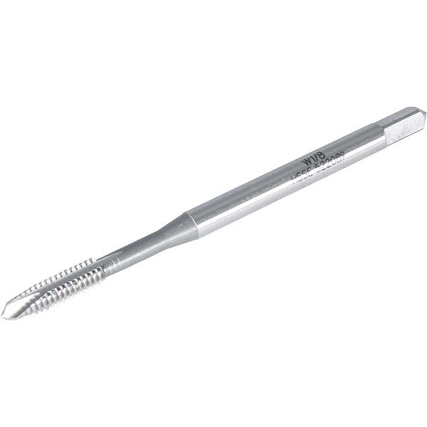 Macho máquina HSS-E 1/8" BSW com ponta helicoidal DIN 2182 VONDER PLUS