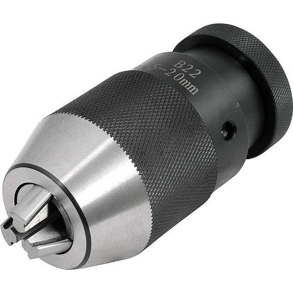 Mandril de aperto rápido 5,0mm - 20,0mm cone B22 VONDER