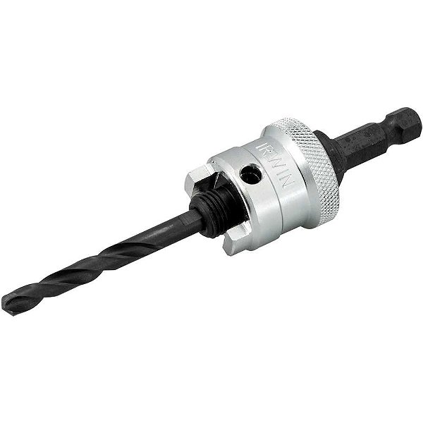 Suporte para serra copo de 14mm a 30mm com broca piloto haste de 3/8" 1934318 IRWIN