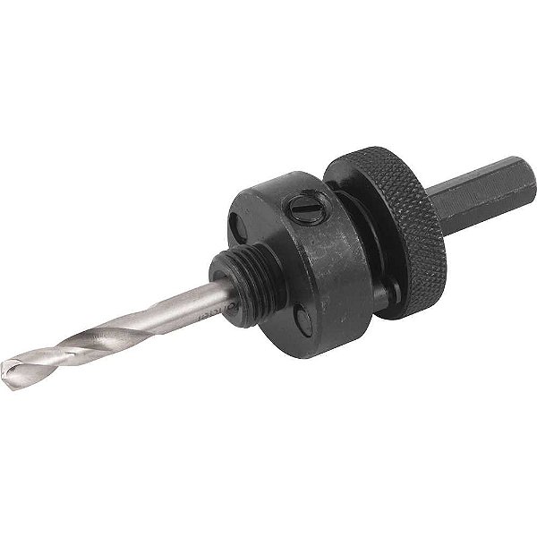 Suporte para serra copo de 32mm a 150mm com broca piloto haste de 7/16" VONDER