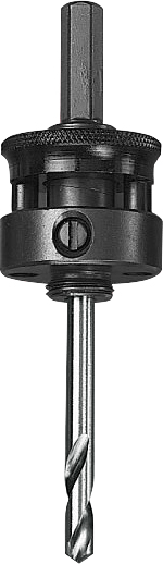 Suporte para serra copo de 32mm a 210mm com broca piloto haste de 7/16" A-2 STARRETT