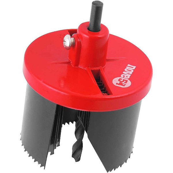 Jogo de serras copo em aço carbono altura 2" com 8 peças,NOVE54