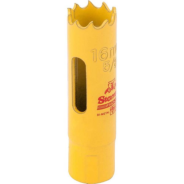 Serra copo de aço rápido 16mm - 5/8" Fast cut FCH0058G STARRETT