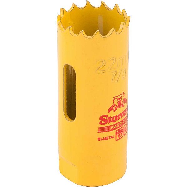 Serra copo de aço rápido 22mm - 7/8" Fast cut FCH0078-G STARRETT