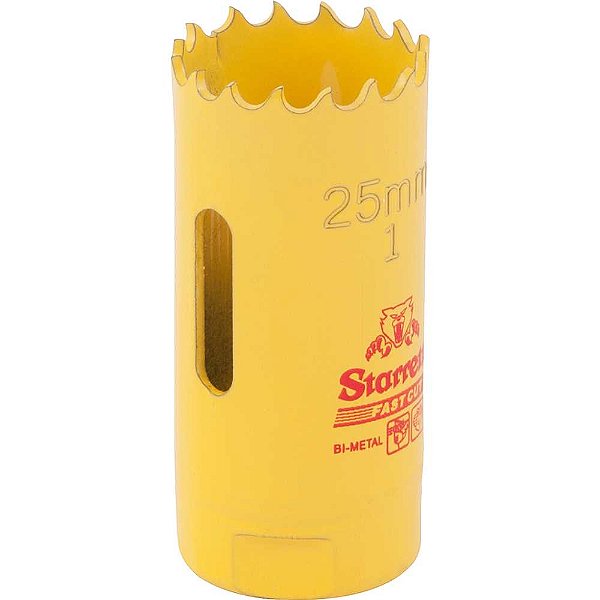 Serra copo de aço rápido 25mm - 1" Fast cut FCH0100-G STARRETT