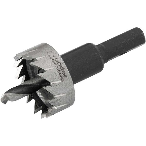 Serra copo de aço rápido 28mm para inox VONDER
