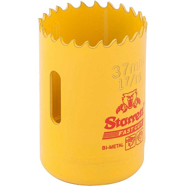 Serra copo de aço rápido 37mm - 1.7/16" Fast cut FCH0176-G STARRETT