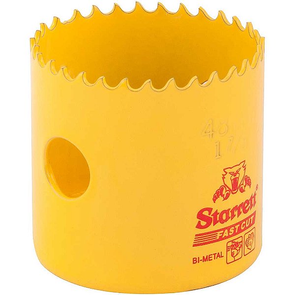 Serra copo de aço rápido 48mm - 1.7/8" Fast cut FCH0178-G STARRETT