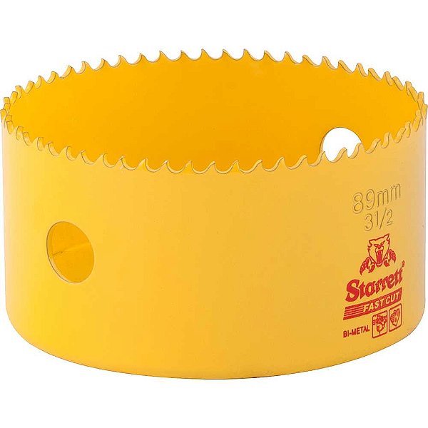Serra copo de aço rápido 89mm - 3.1/2" Fast cut FCH0312-G STARRETT