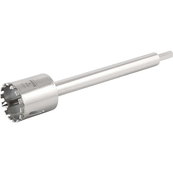 Serra copo diamantada 40mm com haste STARRETT
