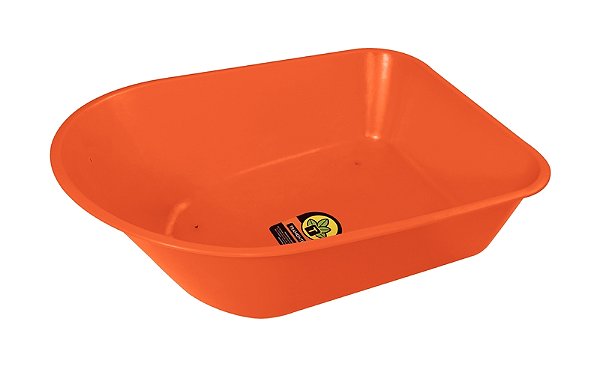 Caçamba Funda Tramontina em Plástico Laranja 55 L
