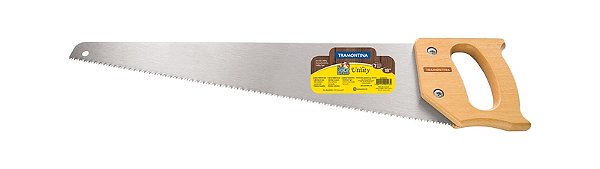 Serrote Tramontina Utility 18" com 7 Dentes por Polegada Lâmina em Aço Especial e Cabo de Madeira