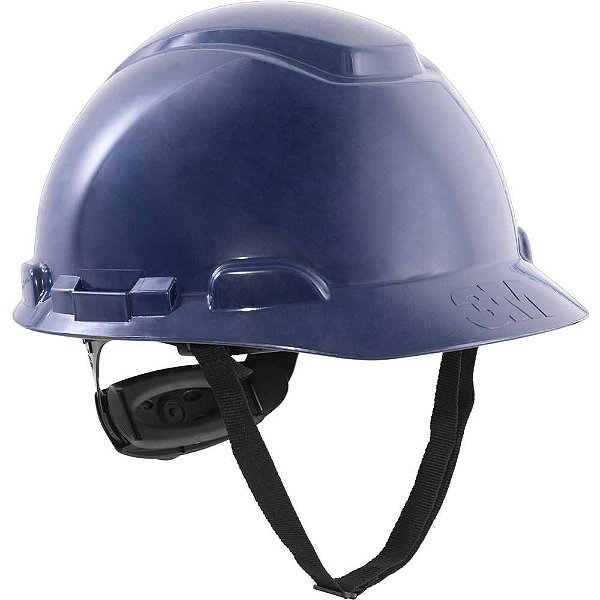 Capacete aba frontal azul escuro com catraca H-710 HB004732457 3M