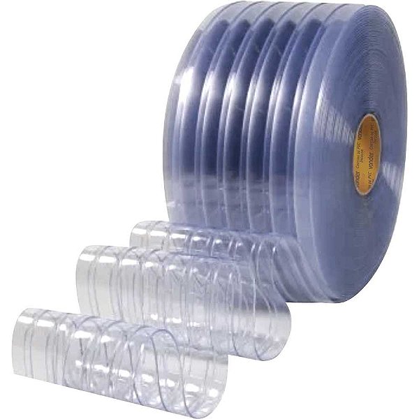Cortina de PVC incolor 2mm x 200mm x 50 metros VONDER