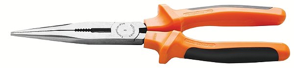 Alicate Meia Cana - Bico Longo Reto Isolado 1.000 V 8" Tramontina PRO