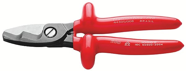 Alicate Corta-cabos Isolado IEC 60900 - 8'' Tramontina PRO