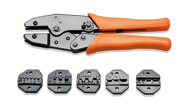 Jogo de Alicate Crimpador com  Mandíbulas Tramontina PRO-Kit com 6 peças