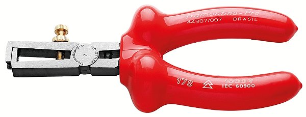 Alicate Desencapador Isolado IEC 60900 - 7'' Tramontina PRO