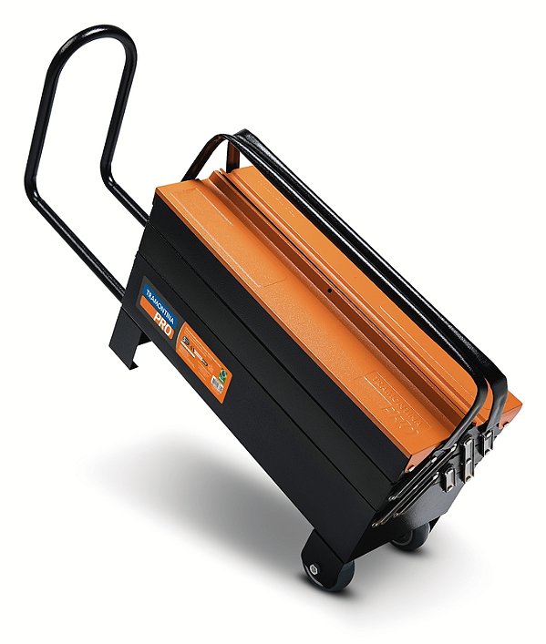 Caixa Sanfonada Cargobox com Rodas e Puxador 5 Gavetas Tramontina PRO