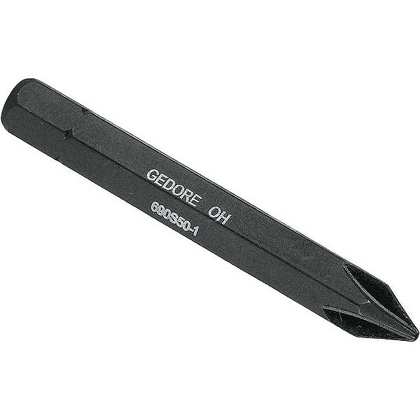 Bits ponteira phillips com encaixe sextavado 1/4" nº3 x 50,8mm 690 S50 GEDORE