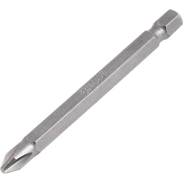 Bits/ponteira phillips com encaixe 1/4" nº2 x 75mm com 5 peças VONDER