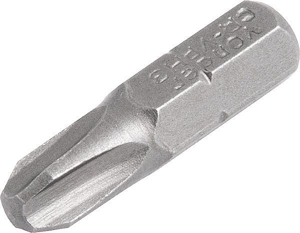 Bits/ponteira phillips com encaixe 1/4" nº3 x 25mm com 5 peças VONDER