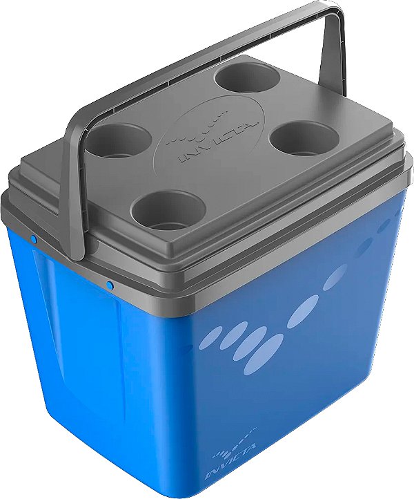 Caixa térmica Pop 32 litros azul 101387322006 INVICTA