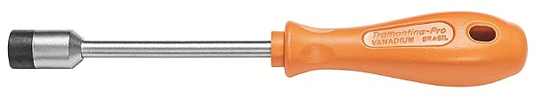 Chave de Fenda Canhão em Aço Cromo Vanádio 9/16" x 125 mm Tramontina PRO