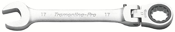 Chave Combinada com Catraca Cabeça Flexível 9 mm Flexdrive 72 Dentes Tramontina PRO