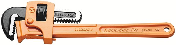 Chave para Tubo 12" Corpo em Aço Cromo Vanádio Tramontina PRO