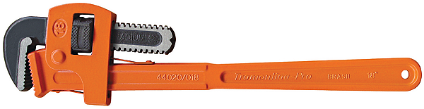 Chave para Tubo 18" Corpo em Aço Cromo Vanádio Tramontina PRO