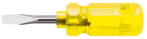 Chave de Fenda Toco Tramontina MASTER com Ponta Chata 1/4x1.1/2" em Aço Cromo Vanádio