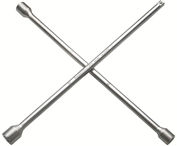 Chave de Roda Cruz com Encaixe de 1/2" 17x19x21 mm Tramontina PRO