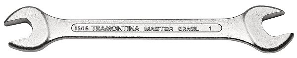 Chave Fixa 15/16x1" Tramontina MASTER com Corpo em Aço Especial Cromado