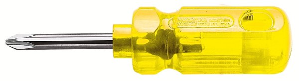 Chave de Fenda Toco Tramontina MASTER com Ponta Cruzada 1/4x1.1/2" em Aço Cromo Vanádio