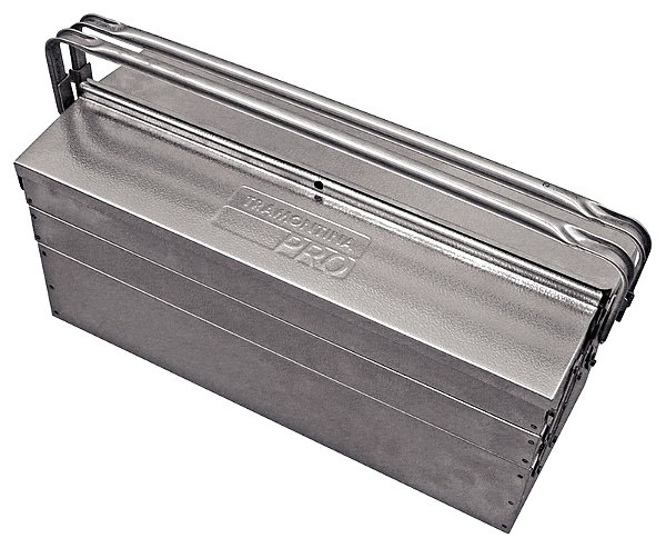 Caixa Sanfonada em Aço Inox com Ferramentas 65 Peças Tramontina PRO
