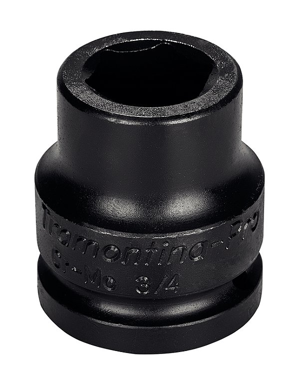 Soquete de Impacto Sextavado em Aço Cromo Molibdênio 27 mm - Encaixe 3/4'' Tramontina PRO