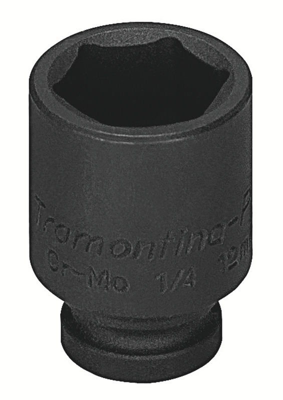 Soquete de Impacto Sextavado em Aço Cromo Molibdênio 5,5 mm - Encaixe 1/4'' Tramontina PRO