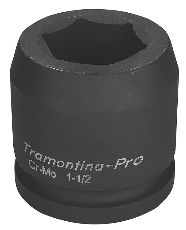 Soquete de Impacto Sextavado em Aço Cromo Molibdênio 55 mm - Encaixe 1.1/2'' Tramontina PRO