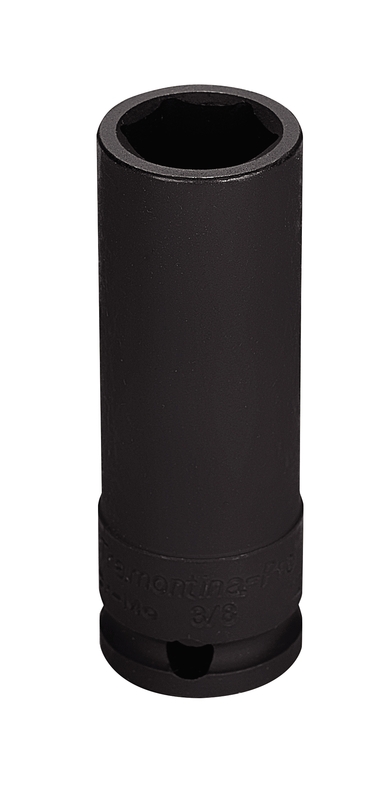 Soquete de Impacto Sextavado Longo em Aço Cromo Molibdênio 17 mm - Encaixe 3/8'' Tramontina PRO