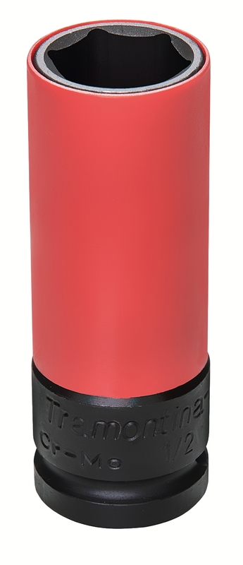 Soquete De Impacto Sextavado Longo Encaixe 1/2" 21 mm Tramontina PRO