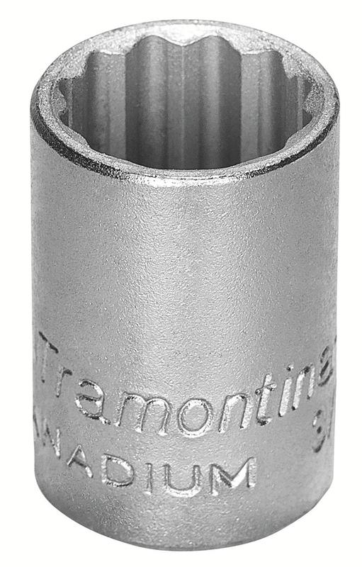Soquete Estriado em Aço Cromo Vanádio 9/16" - Encaixe 3/8" Tramontina PRO